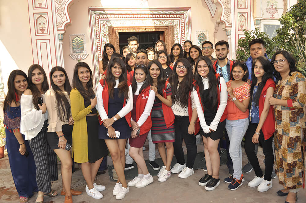 International Institute of Fashion Design, Indore visited Neerja International Inc