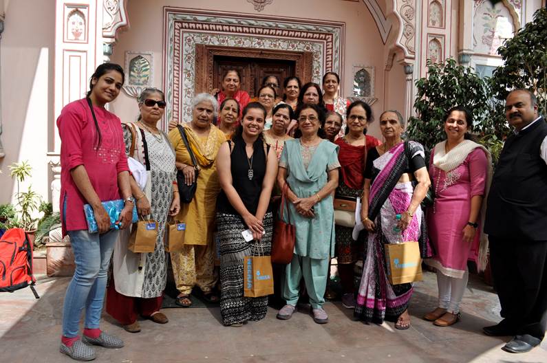 Amrut Yatra ladies group visit to Neerja International Inc