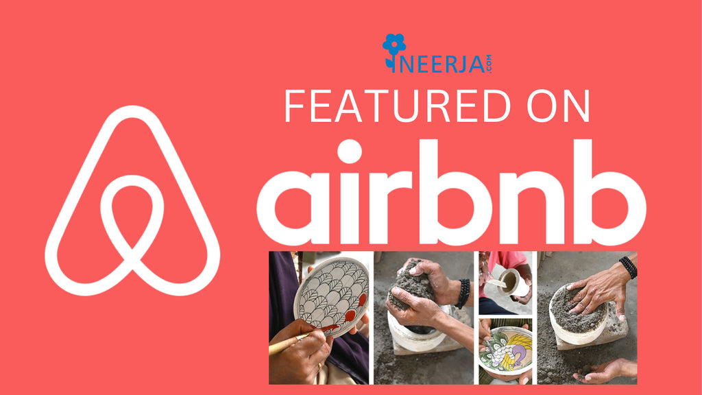 Neerja International Now on Airbnb for Hands-on Blue Pottery Experience
