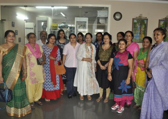 Airforce Wives Welfare Association Ladies Visit to Neerja International on 04-Aug-2017