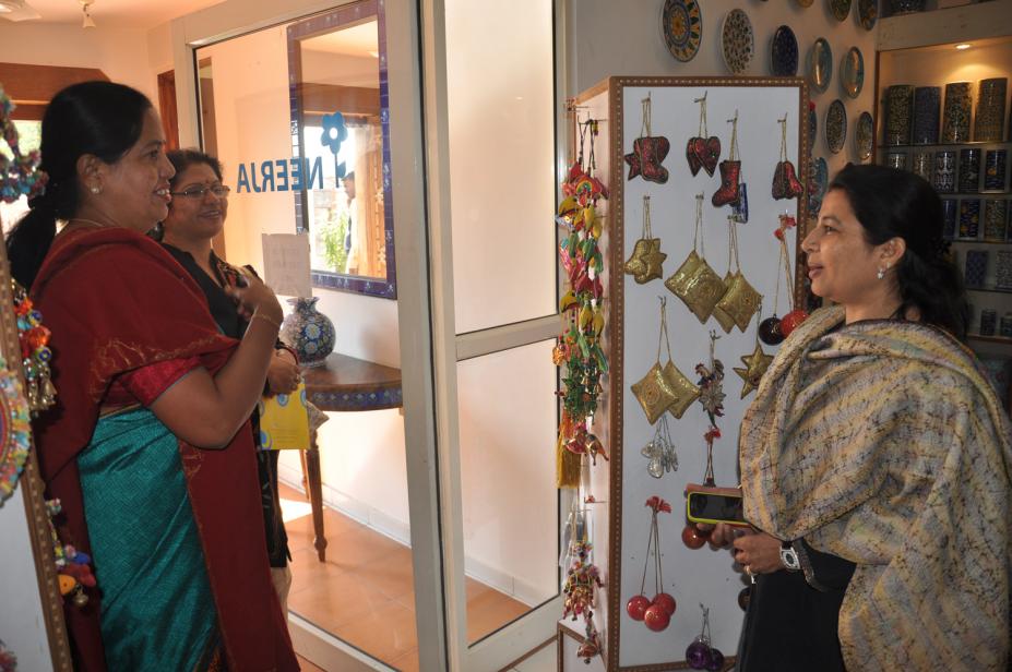 MGD Girls School Visit to Neerja International Inc