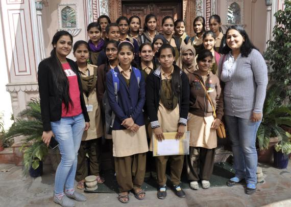 Udayan Care students visits to Neerja International Inc.