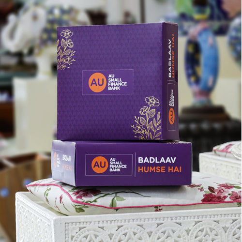 Custom Gifting for Banks and Corporates - AU BANK X NEERJA BLUE POTTERY