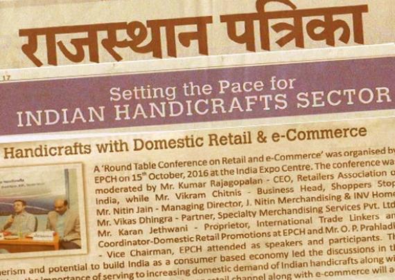 Setting the Pace for Indian Handicrafts Sector