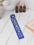Blue Pottery Long Incense Holder Blue
