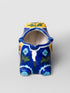 Blue Pottery Elephant Plant Holder