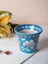 Blue Pottery Handmade Planter