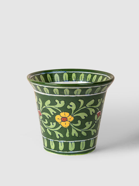 Blue Pottery Handmade Planter