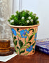 Blue Pottery Handmade Planter