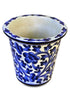 Blue Pottery Handmade Planter