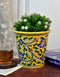 Blue Pottery Handmade Planter