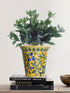 Blue Pottery Handmade Planter