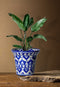 Blue Pottery Handmade Planter