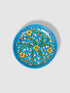 Blue Pottery Hand-Made Wall Plate