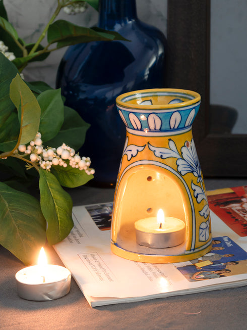 Blue Pottery Handmade Aroma Oil Diffuser