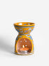 Blue Pottery Handmade Aroma Oil Diffuser Yellow Color