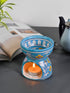 Blue Pottery Handmade Aroma Oil Diffuser turquoise Color