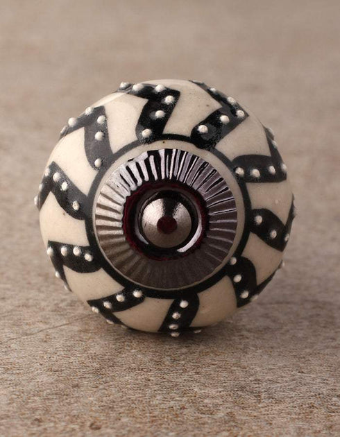 Black Cabinet knob