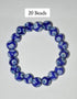 Neerja Handmade Blue Pottery Evil Eye Hanging With Set Of Three Evil Eye Bracelets