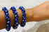 Neerja Handmade Blue Pottery Evil Eye Hanging With Set Of Three Evil Eye Bracelets
