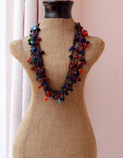 Glass Bead Necklace