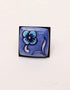 Blue Pottery Handmade Earring With Ring & Hair pin