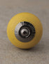 Yellow Wooden knob