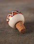 Handmade Ceramic Wine Cork Stopper Bottle Topper (Sold In Set of 2)