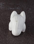 White Frog Ceramic Knob