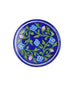 Blue Pottery Decorative Plate 5 Inch (Set of 4)