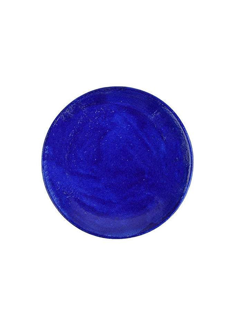 Blue Pottery Plate 4 (Set of 4)
