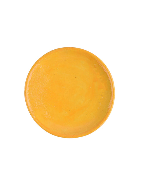 Blue Pottery Decorative Plate 5 Inch (Set of 4)