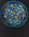 Blue Pottery Hand-Made Plate 6 Turq.