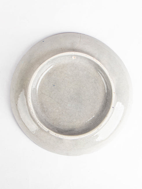 Blue Pottery Hand-Made Wall Plate