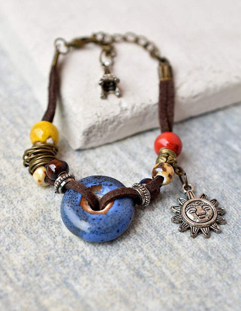 Ceramic Beaded Bracelet