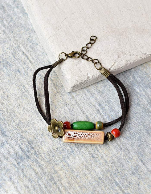 Ceramic Beaded Bracelet