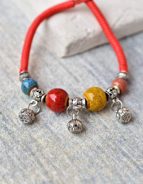 Ceramic Beaded Bracelet