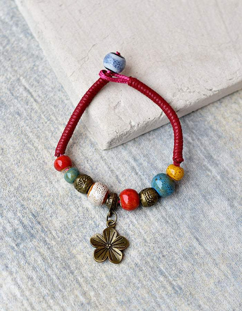 Ceramic Beaded Bracelet