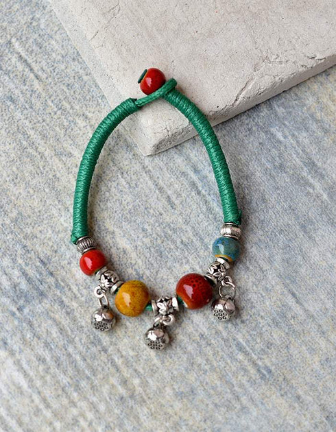 Ceramic Beaded Bracelet