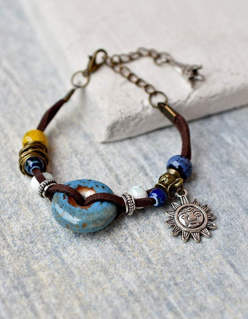 Ceramic Beaded Bracelet
