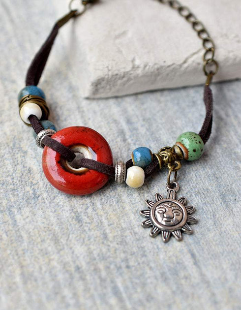 Ceramic Beaded Bracelet