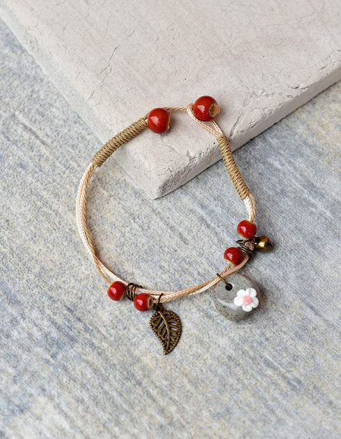 Ceramic Beaded Bracelet