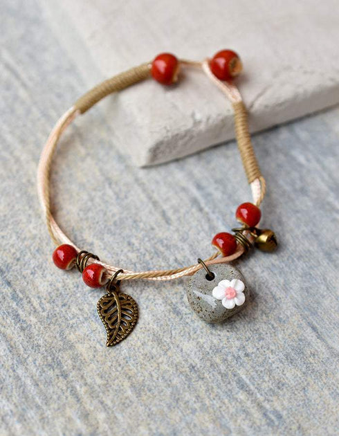 Ceramic Beaded Bracelet