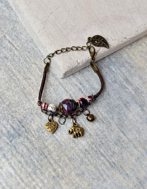 Ceramic Beaded Bracelet