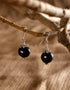 Single Bead Earring (Black)