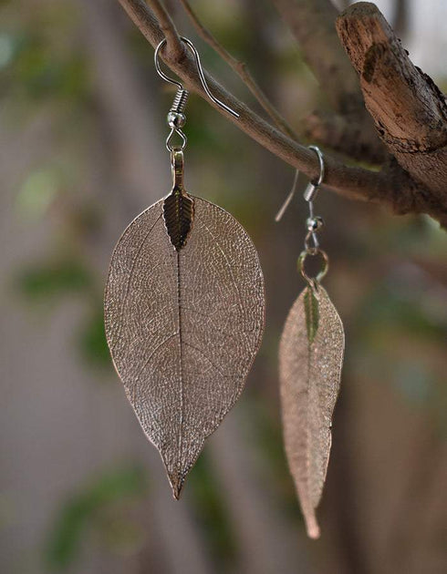 Leaf Metal Fashion Earring
