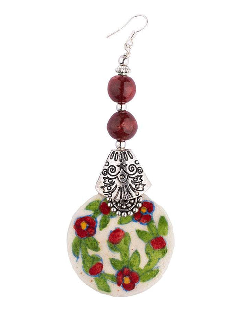 Round Pendant Earrings