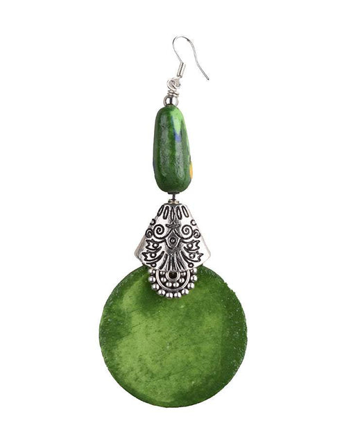 Round Pendant Earrings