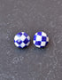 Blue Pottery studs