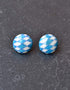 Blue Pottery studs